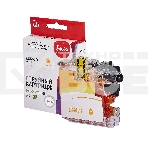 Струйный картридж Sakura LC565Y для Brother, желтый, 14,4 мл., 1200 к., фото 1