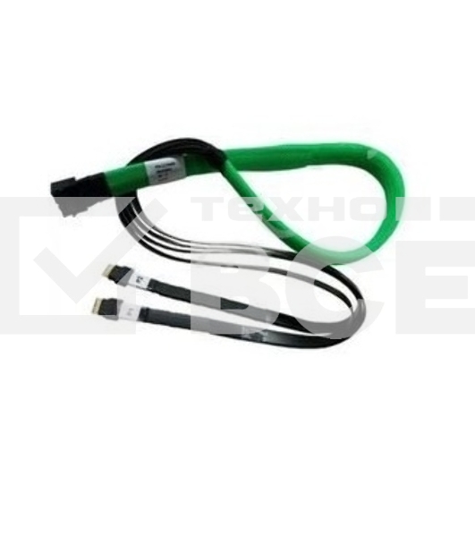 Кабель U.2 Enabler, HD (SFF8643) -to- Slimline (SFF8654), 1m, Used with systems that use the Slimline connector on the backplane (05-50063-00)