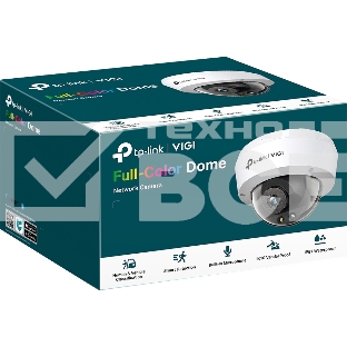 Купольная камера 4 Мп с цветным ночным видением/ 4MP Full-Color Dome Network Camera
