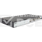 Коммутатор Smart Managed Switch 24x100Base-TX PoE, 2xCombo 1000Base-T/SFP, PoE Budget 280W, 19