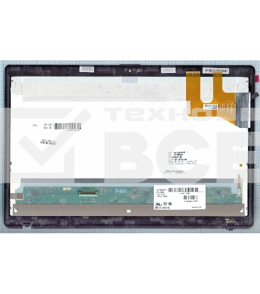 Модуль (матрица + тачскрин) для Asus Q500A-1B черный с рамкой