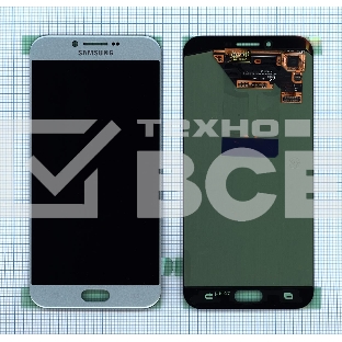Дисплей для Samsung Galaxy A8 (2016) SM-A810F голубой