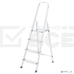 Лестница-стремянка FIT РОС алюминиевая, 4 ступени, вес 3,0 кг 65342, фото 1