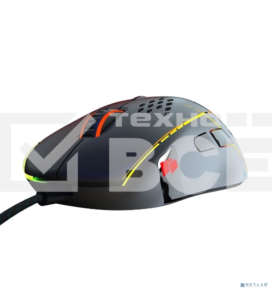 Мышь проводная HIPER Aero A-2 черный, 7200 dpi (до 12400 dpi через ПО), USB, кнопки - 8
