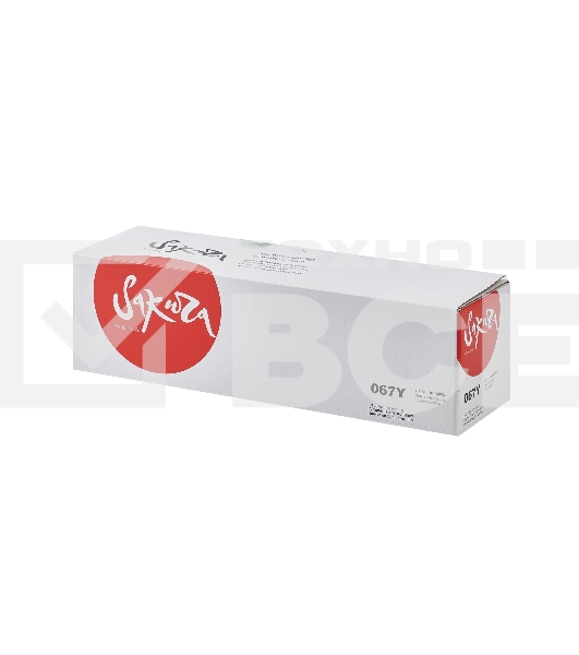 Картридж Sakura 067Y (5099C002) для Canon i-SENSYS LBP631/LBP633/MF651/MF655/MF657, желтый, 1300к. (чип без счетчика копий)