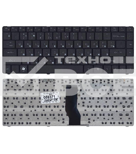 Клавиатура для ноутбука DNS 0135740, 0199722 черная