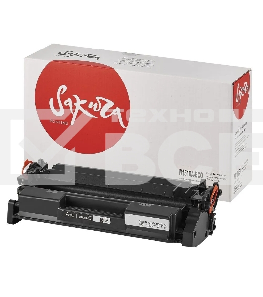 Картридж лазерный Sakura W1510X ECO для HP LaserJet Pro 4003, 4103, черный, 9700 к. (чип без счетчика копий)