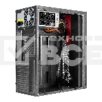 Компьютерный корпус Miditower ExeGate AA-443-AA350 (ATX, AA350 8 см, 2хUSB+HD Audio, черный), фото2