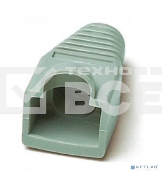 Изолирующий колпачок Hyperline BOOT-YL-10 для Разъемов RJ-45, желтый (10 шт.)