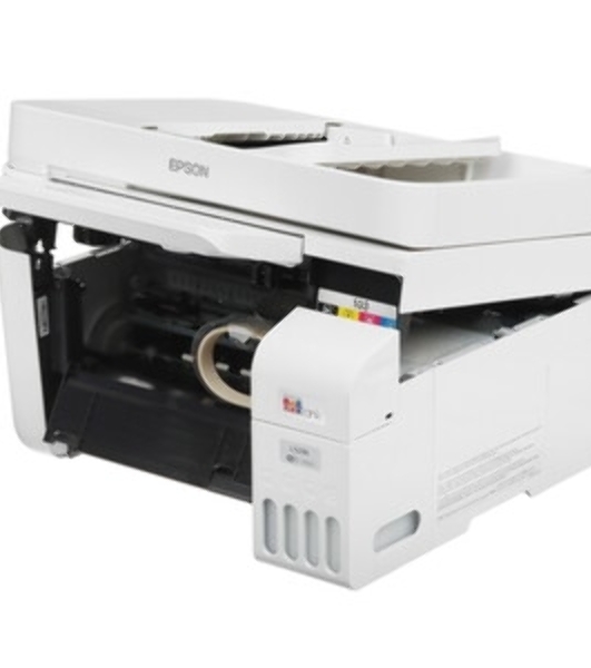 МФУ струйное Epson EcoTank L5296 (C11CJ65411) белый, A4, ч/б печ. 33стр/мин., цв. печ. 15стр/мин., 5760x1440 DPI, 2400х1200 DPI, USB, Ethernet, Wi-Fi