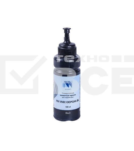 Чернила NV-INK100 универсальные Black пигментные для аппаратов Epson (100ml) Китай