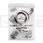 Переходник Gembird Переходник miniDisplayPort - DisplayPort,  20M/20F, длина 16см, белый (A-mDPM-DPF-001-W), фото4