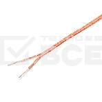 Акустический кабель Cablexpert CC-TC2x0,75-50M, прозрачный,  50 м, на катушке, фото2