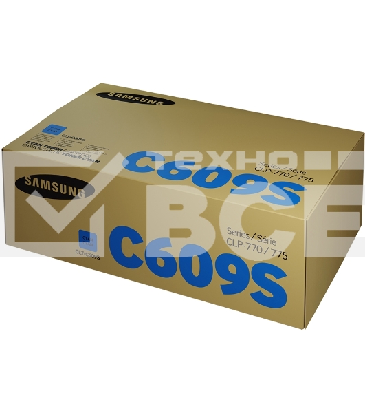 Картридж лазерный SAMSUNG CLT-C609S/ SU086A голубой для Samsung CLP-770ND (7000стр.)