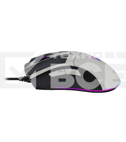 Мышь проводная A4Tech Bloody W90 Max белый/черный, 10000 dpi, USB, кнопки - 10