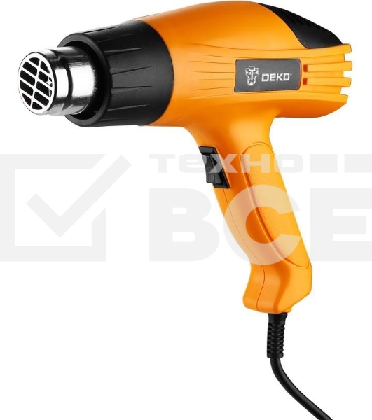 Технический фен Deko HG2000W 2000Вт темп.350/500С