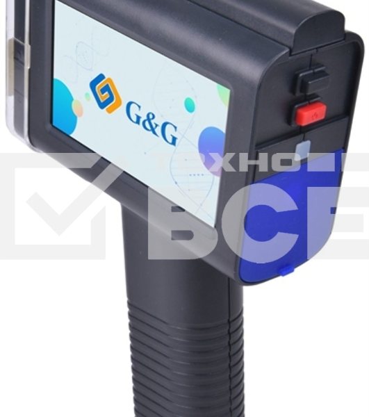 Принтер струйный G&G GG-HH1001B-EU, ч/б, печ. 60 м/мин., 600 x 600 dpi, USB