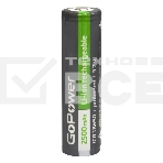 Аккумулятор Li-ion GoPower 18650 BL1 3.7V 2500mAh с защитой выс.конт. (1/6/120), фото 1