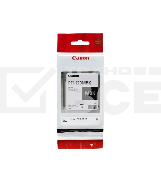Картридж струйный Canon PFI-120 MBK 2884C001 черный матовый (130мл) для Canon Canon imagePROGRAF TM-200/205