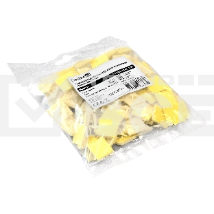Самоклеющаяся площадка для крепления стяжек ExeGate EX293145RUS STM3030W-100 (30х30 мм, halogen free, -40°C - +85°C, белая, 100 шт)