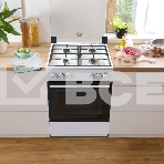 Комбинированная плита Gorenje GK6A20WF белый реш.чугун, фото 1