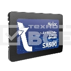 Накопитель SSD Netac SA500, 128Gb, SATA III, 2.5
