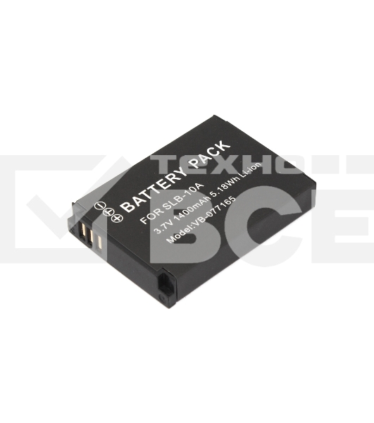 Аккумуляторная батарея для фото и видеокамеры Samsung Digimax ES (SLB-10A) 3,7V 1400mAh Li-ion