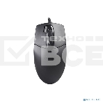 Мышь проводная A4Tech OP-730D черный, 1200 dpi, USB, кнопки - 4, фото3