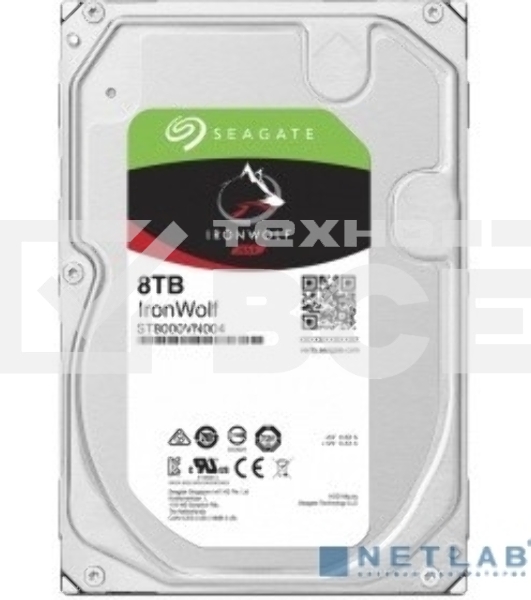 Жесткий диск Seagate SATA 8TB 7200RPM 6GB/S 256MB ST8000VN004