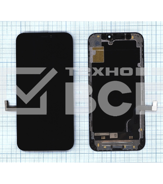 Дисплей (модуль) для Apple iPhone 12 Mini в сборе с тачскрином (OLED), черный