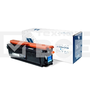 Картридж лазерный NVP совместимый NV-W2121A 212A Голубой для HP Color LaserJet M554/M555/M578 (4500k)