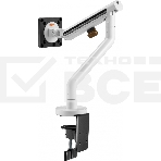 Кронштейн для мониторов Ultramounts UM725W белый 17'-32' макс.9кг крепление к столешнице поворот и наклон, фото13