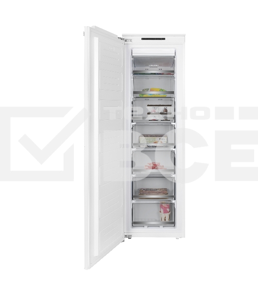 Морозильник встраиваемый Maunfeld MBFR177NFWGR Inverter белый, 200 л, 5 ящиков