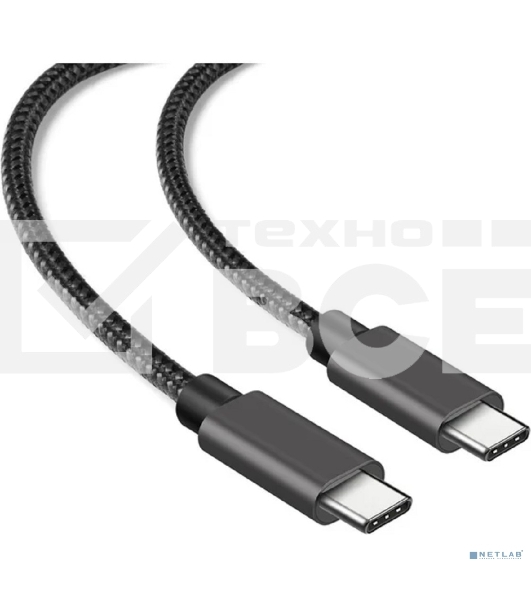 Кабель 5bites TC202-612G Type-C, CM-CM, 60W, 1.2M, серый
