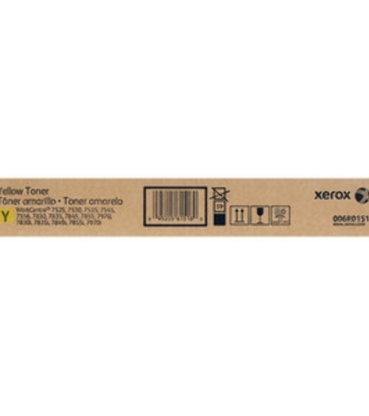 Картридж лазерный Xerox 006R01518 желтый для Xerox WC7545/7556 (15000 стр.)