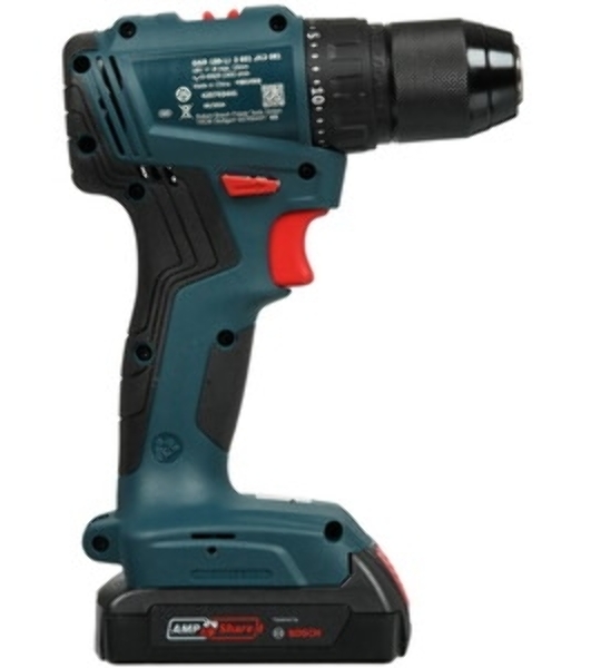 Дрель-шуруповерт Bosch GSR 185-LI, 18 В, 4 Ач, 50 Нм, бесщеточный