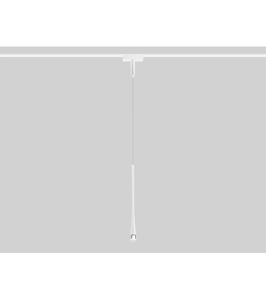 Светильник трековый светодиодный GV1636 WH белый IP20 6W 4200K 48V 38° D36*1500