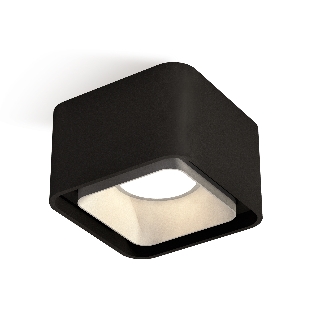 Светильник Ambrella Light XS7833003 SBK/SSL черный песок/серебро песок MR16 GU5.3 (C7833, N7703)