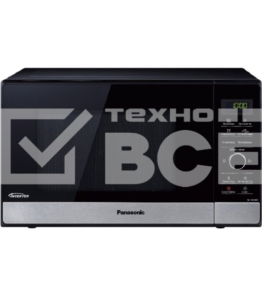 Микроволновая печь Panasonic NN-SD38HSZPE 23л. 1000Вт черный/серебристый