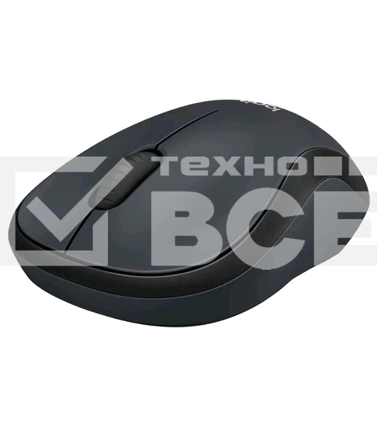 Мышь беспроводная Logitech M220 SILENT черный, 1000 dpi, радиоканал, USB, кнопки - 3