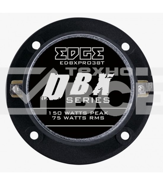 Колонки автомобильные Edge EDBXPRO38T-E0 (без решетки) 150Вт 105дБ 4Ом 9.5см (3.7дюйм) (ком.:2кол.) твитер однополосные