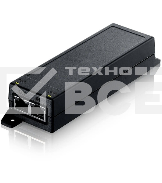 Инжектор Zyxel PoE12-30W, 802.3af/at (30 Вт), 2.5G
