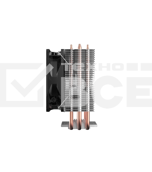 Кулер для процессора DEEPCOOL GAMMAXX 300 FURY серебристый, 95 мм, алюминий/медь, 1800 об/мин, 21 дБ, 4 pin, 130 Вт, 130.5 мм