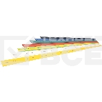 Трубка термоусадочная ТТУ 12/6 желт./зел. 1м IEK UDRS-D12-1-K52, фото2