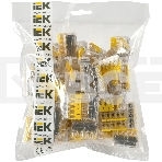 Клемма IEK СМК UKZ60-415-050 5x 0.2-0.4мм2 дл.19.2мм ш.30.4мм желтый (упак.:50шт), фото 1