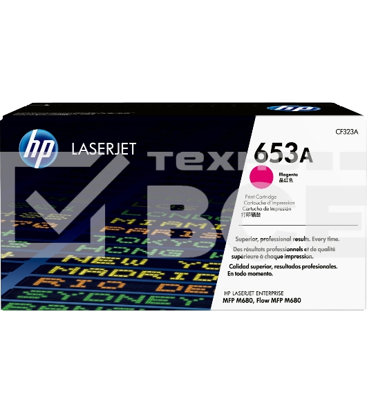 Тонер Картридж HP 653A CF323A пурпурный для HP MFP M680/Flow MFP M680 (16000стр.)