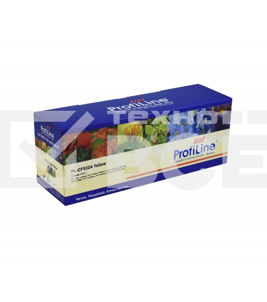 Картридж лазерный PL-CF532A №205A для принтеров HP Color LaserJet Pro MPF M180/181 900 копий Yellow ProfiLine