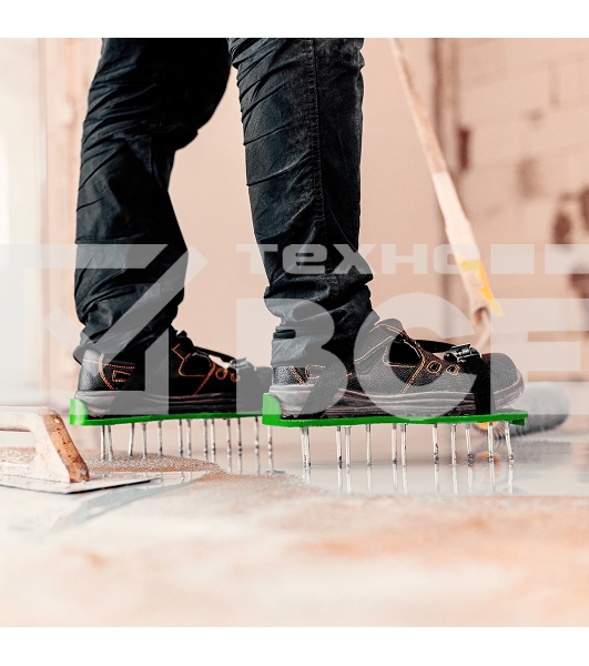 Шипованные насадки Сибртех на обувь для наливного пола