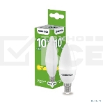 Лампа cветодиодная LED IEK LL-C35-10-230-30-E14-G C35 свеча 10Вт 230В 3000К E14 GENERICA, фото 1