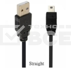 Кабель USB  Type A на Mini USB прямой  1 м, фото 1